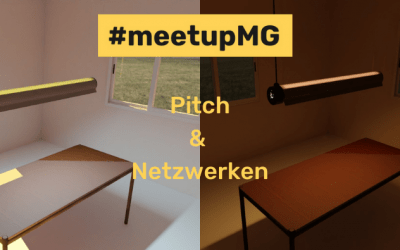 Das #meetupMG zeigt sich im besten Licht am Schillerplatz