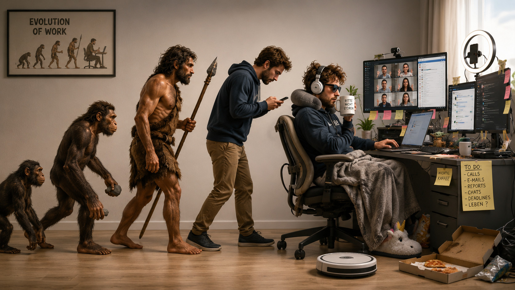 Vom Affen zum Homo Digitales